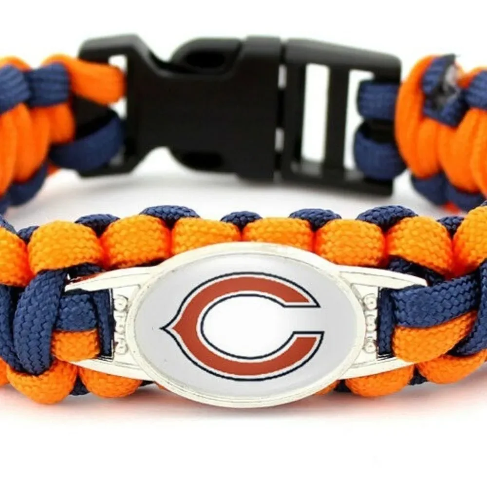 Chicago Bears NFL Football Wristband
